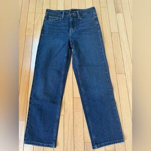 Calvin Klein Jeans Size 6 Dark Blue Denim straight leg five pocket. NWOT.